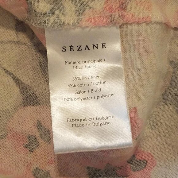 Sézane Sustainable Botanical Blouse Bundle with Tote - Picture 4 of 8